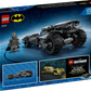 The LEGO® Batman™ v Superman™ Batmobile™ box by Legos - Toyhouse features a Batmobile model, Batman minifigure, and images with in-game Batmobile unlock info in the bottom right.
