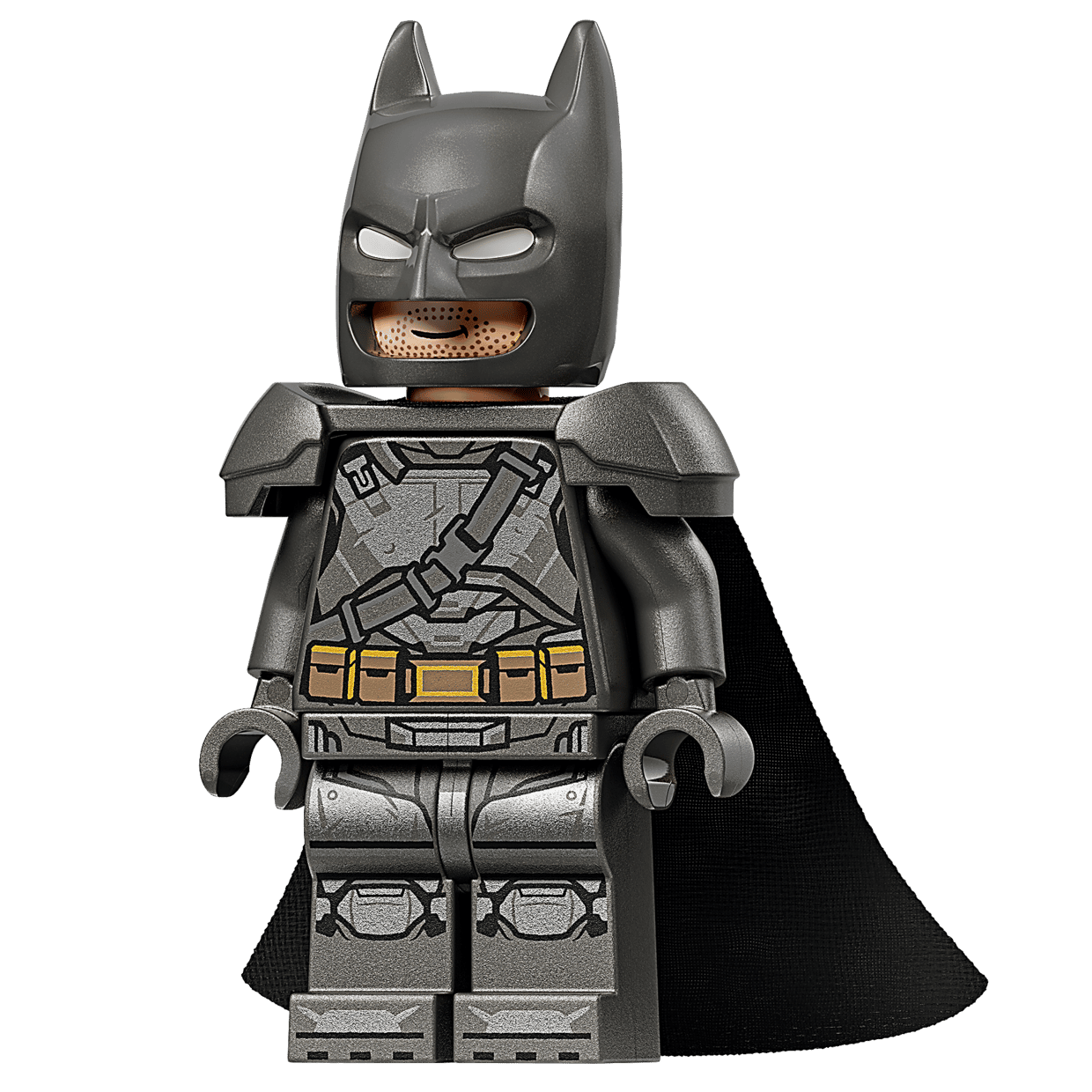 Team up your LEGO Batman minifigure, with armored suit, black cape, and signature mask, with the Legos - Toyhouse LEGO® Batman™ v Superman™ Batmobile™ for the ultimate superhero display.