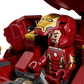 LEGO® Marvel Epic Battle: Hulkbuster vs. The Hulk by Legos - Toyhouse features an Iron Man minifigure inside a red and gold Hulkbuster suit with an open helmet—an epic addition to any Avengers building set.