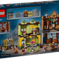 The Legos - Toyhouse LEGO® Harry Potter™ Quality Quidditch™ Supplies & Ice Cream Parlour set features detailed shops, minifigures, and interior scenes—an ideal wizard birthday gift for fans of magical builds.
