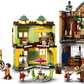 LEGO® Harry Potter™ Quality Quidditch™ Supplies & Ice Cream Parlour by Legos - Toyhouse features two detailed multi-story buildings, mini-figures, a street cart, and accessories—ideal for fans or as a magical wizard birthday gift.