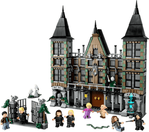 Bring magic to life with the LEGO® Harry Potter™ Malfoy Manor set by Legos - Toyhouse, featuring a detailed castle, minifigures, creatures, and magical accessories—an ideal Harry Potter gift for any wizard toy fan.