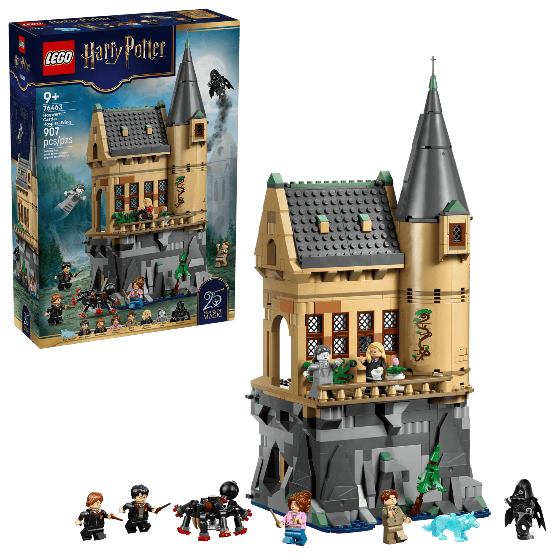 The LEGO® Harry Potter™ Hogwarts™ Castle: Hospital Wing by Legos - Toyhouse includes a detailed castle playset with six minifigures, animal figures, and is an ideal gift for Harry Potter fans.