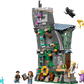 LEGO® Harry Potter™ Luna Lovegood's House by Legos - Toyhouse features a whimsical house with flowers, foliage, four minifigures (two with accessories), and two creature figures—a magical building set for fans.