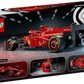 The LEGO® Speed Champions Ferrari SF-24 F1® Race Car by Legos - Toyhouse features a red race car with sponsor logos, plus images of the car, steering wheel, and helmet on the bottom of the box.