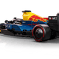 A LEGO® Speed Champions Oracle Red Bull Racing RB20 F1® Race Car by Legos - Toyhouse, featuring sponsor logos and detailed design, viewed from the rear left side.