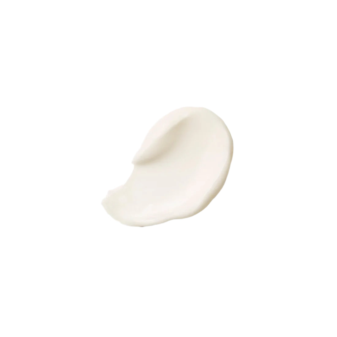 A dollop of Hampton Sun After Sun Body Lotion is spread on a plain white background.