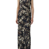 Acacia Jersey Midi Dress - Black Multi