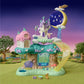 Discover the Calico Critters Woodland Wonder Fairy Castle—a vibrant playset featuring a magical castle, treehouse, slide, cozy small house, and whimsical decorations set on a lush grassy landscape beneath a dreamy twilight sky—perfect for inspiring imagination in your own enchanting fairy forest.