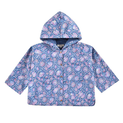 Girls' Felvet Raincoat