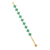 Berry Clover Link Bracelet - Turquoise
