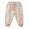 Baby Relaxed Sweatpant - Pink Stripe