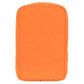 Rectangular orange textured pad with ribbed surface and rounded corners, viewed from above against a white background—reminiscent of a Jellycat Amuseables Sardine Tin.