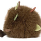 The Jellycat Amuseables Mulshi Woodland Floor is a round, fluffy brown plush toy featuring small fabric branches and leaves, inspired by treasures from the woodland floor.