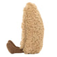 A Jellycat Amuseables Philippe Palmier plush toy shown from the side, featuring a furry tan body and brown corduroy feet.