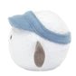 Amuseable Sports Golf Ball, a cute white stuffed white golfball with a blue visor and brown arms by Jellycat.