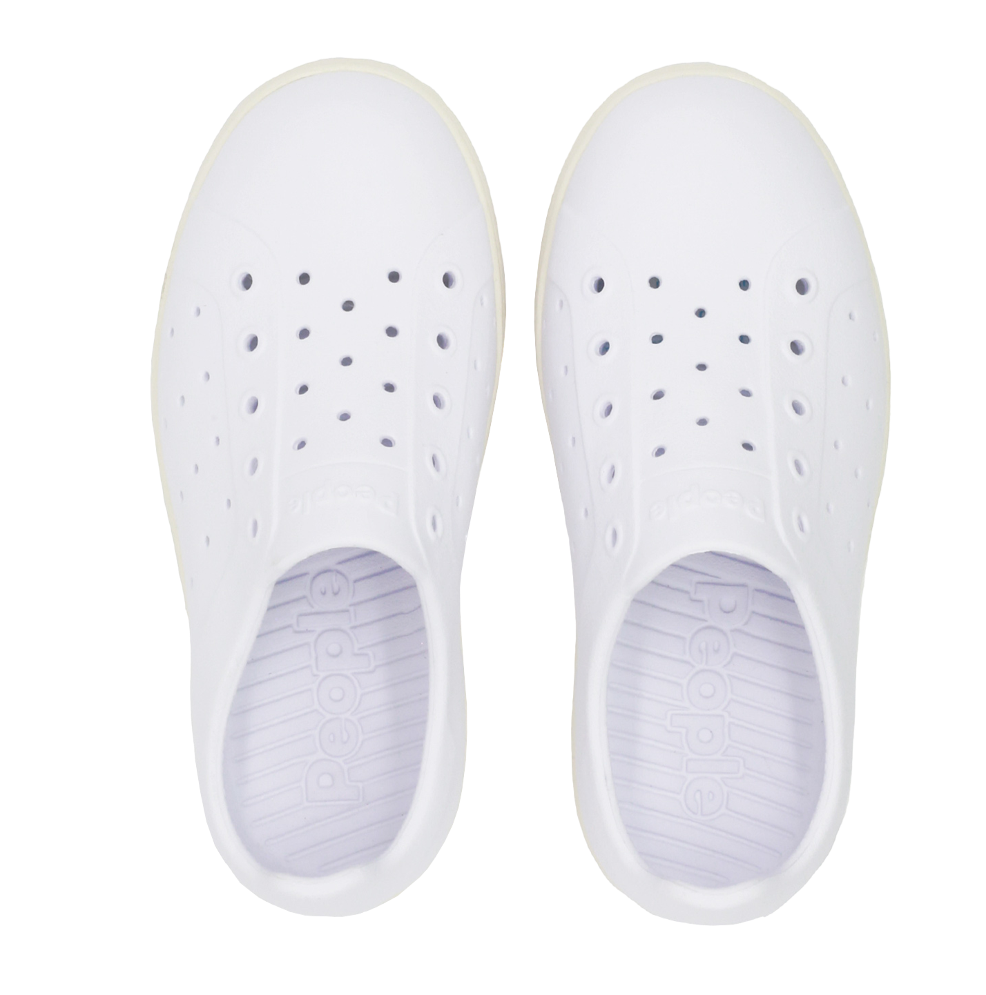 A pair of People Footwear Ace Kids' Slip On Shoe sneakers.