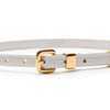 Skinny Belt - Ivory