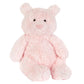 The Jellycat Leola Bear Medium is a soft, light pink bear with black eyes and a light pink nose, sitting upright against a plain white background. Designed in a South London studio.