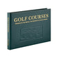 Golf Courses Leather Book