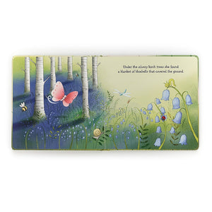 In the Wild Garden book from Jelly Cat, featuring at pink butterfly.