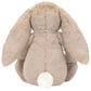 Back view of the Jellycat Blossom Beige Bunny 'Petal' Small, featuring long ears and a fluffy white tail, highlighting the classic Jellycat design.