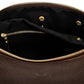 Experience the elegance of the Bennett Winch Leather Wash Bag by Bennett Winch, expertly crafted from full grain Tuscan leather in an open brown design. It features a luxurious RiRi gold zipper pouch and two metal snap buttons, complemented by a visible black fabric lining that adds sophistication to this timeless essential.