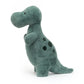 Jellycat Big Spottie T-Rex, a green dinosaur stuffed toy.