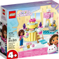 LEGO® Bakey with Cakey Fun, a 58-piece building toy set by Legos - Toyhouse, suitable for ages 4 and up, includes mini-figurines and a detailed kitchen setup. Ideal for creative construction. Warning: contains small parts that pose a choking hazard for children under 3 years.