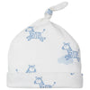 Kissy Kissy Love Dreamy Zebras Printed Hat - Light Blue