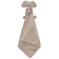 The Jellycat Smudge Elephant Soother in Giftbox, a plush elephant toy with a soft beige blanket attached, is the perfect newborn gift designed for children.