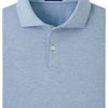 Peter Millar Albatross Cotton Blend Piqué Polo - Brook Blue