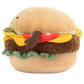 The Jellycat Amuseables Burger plush features soft layers of lettuce, cheese, tomato, and patty between tan buns—perfect for bringing a playful touch of barbecue fun to any space.