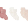 Knit Sock 3-Pack - Pale Pink