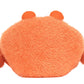 The Jellycat Pinchsnap Crab, a plush stuffed animal with two round eyes and arm-like claws, is shown from the back on a white background—an adorable companion for cuddling or pillow testing.