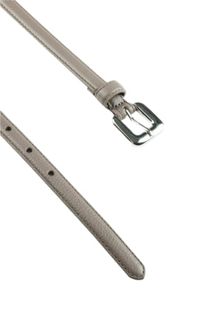 Gloriosa Brushed Silver Buckle Belt
