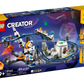 Box of LEGO® Creator Space Roller Coaster #31142, an exciting building toy set from Legos - Toyhouse featuring a space-themed roller coaster, astronaut minifigures, and additional builds. This set contains 874 pieces and is perfect for ages 9 and up.