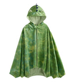 Introducing the Magnetic Me Dragon’s Tale Velour Cape—a green hooded cape featuring a dragon-inspired design, complete with spikes on the hood and a textured, tie-dyed pattern. Ideal for costumes and imaginative play, this unique piece turns any adventure into a mythical journey.