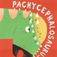 An illustrated pachycephalosaurus head with "DINOSAURS" and "PACHYCEPHALOSAURUS" on a red background invites you to explore paleontology with Yoto Card: BrainBots: Dinosaurs. The iconic "Yoto Originals" is displayed at the bottom.