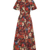 Leighton Dress - Ruby Floral