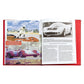 Graphic Image’s “Ford Versus Ferrari” is an open book featuring vintage race car photos, drivers, and historic racing events—an ideal gift for fans of Ford, Ferrari, and Le Mans 66.