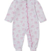 Baby Sweet Sheep Zip Footie - Pink