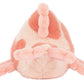 The Jellycat Fancy Carp is a plush toy shaped like a pink and cream fish with outstretched fins—an elegant accent for any luxurious sofa or modern furniture store display.