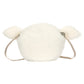 Discover the Jellycat Little Lamb Bag, a quirky cream-colored accessory adding country chic to any look. Featuring playful ear-like details and a beige strap, this round bag is both whimsical and stylish from the Jellycat brand.