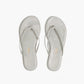 Tkees Lily Glitters Sandals feature thin straps and a cushioned insole, displayed from above on a white background.
