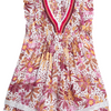 Poupette St Barth Girls' Sasha Mini Dress - Pink Savana