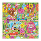 Delight bunny puzzle enthusiasts with the Family Hoppin’ Around Puzzle by Chronicle Books—a colorful, illustrated 500-piece family puzzle by Jenny Miriam. Featuring charming rabbits in vehicles and homes shaped like Easter eggs and flowers, surrounded by lush grass and bright spring blooms with various seasonal activities, it’s perfect for your next family game night.