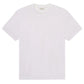 The Frame Light Cotton Tee, a short-sleeved lightweight Supima cotton crewneck, is laid flat against a white background.