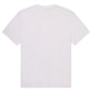 The Frame Light Cotton Tee is a plain white short-sleeve t-shirt crafted from lightweight Supima cotton, shown from the back against a white background.