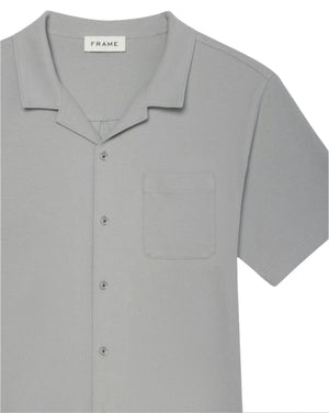 Jacquard Short Sleeve Relaxed Shirt